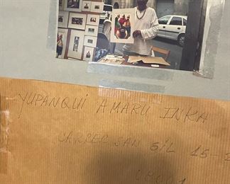 35	$200 	Peru 3 woman at the market 21x25 Yupanqui Amaru Inka 05		