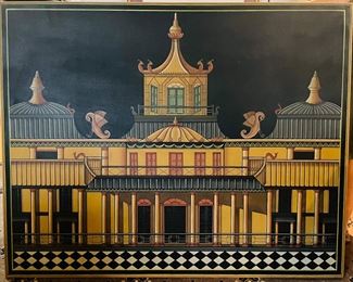 43	$300 	
Byzantine handpainted on board  54x44 unsigned 										
