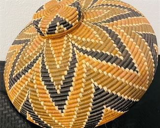 47	$750 	
African Zulu Ceremonial basket - Weaver Beauty Ngxongo 16x17										
https://www.metmuseum.org/art/collection/search/318684