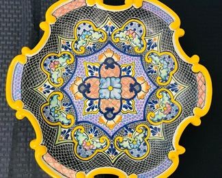 51	$60 	
Talavera mexican flat bowl 19x3	