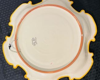 51	$60 	
Talavera mexican flat bowl 19x3	