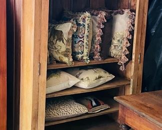 86		Turquoise doors Mesquite cabinet 49x73x28 1/2 	