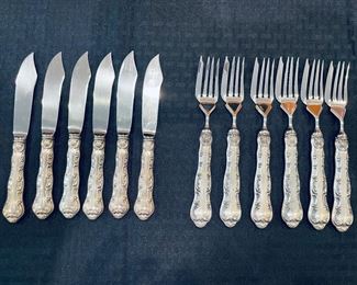 Sterling set Strasbourg - Gorham 188 pieces - price upon request 