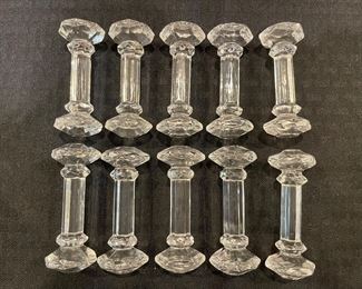 Set of 10 knifes rest 