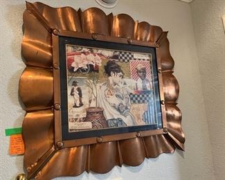 75	$195	German print copper frame 30x26	