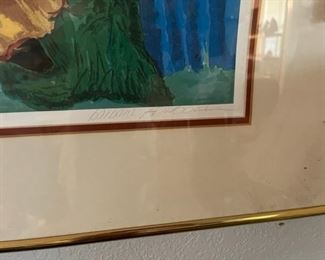 64	$195 	Barbara Wood limited print 34x45 - 180/975