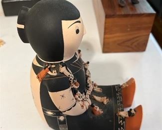 72	$150 	Cochiti Pueblo Native American Indian Pottery Storyteller 