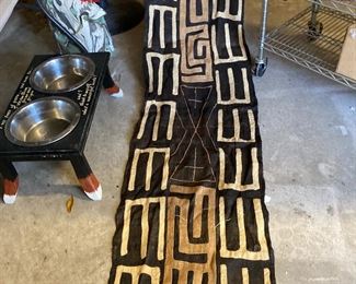 $675 African textile cotton/burlap handcrafted 26x156 (retail was $2750) 