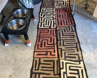 $675 African textile cotton/burlap handcrafted 26x156 (retail was $2750) 