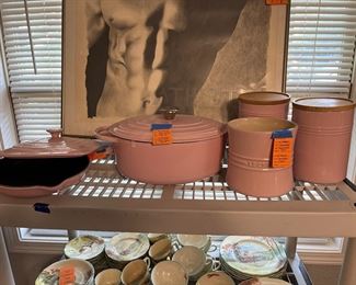 Le creuset collection cookware pink 