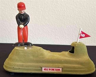 Hole In One Coin Bank
