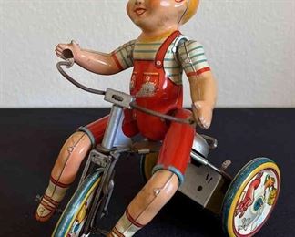 Kiddy Cyclist Wind Up Toy