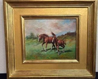 Painting Of Horses