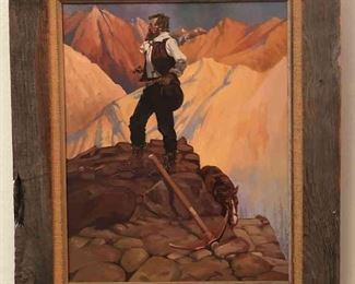 Painting Of Prospector