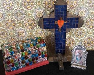 Religious Box and Cross