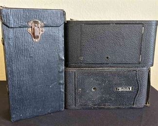 Senco and Kodak Folding Cameras