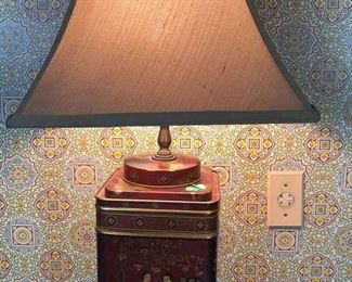 Unique Tin Lamp