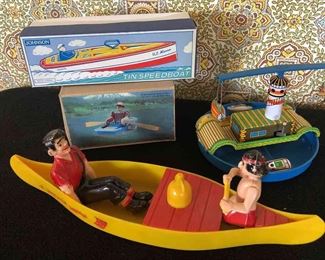 Vintage Boat Toys