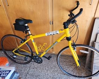 the CANNONDALE ADVANCED ALUMINUM DESIGN - "CAAD" 2 Bicycle with upgraded seat and more. Garage kept. Very Clean.  $550.00  