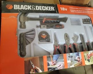 Black and Decker hand tools 
