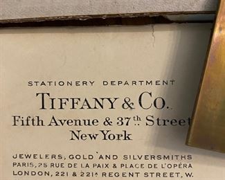 interior of Tiffany and Co. 