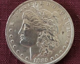 Silver dollars & other coins