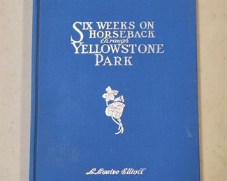 Large Yellowstone Park collection, including early books