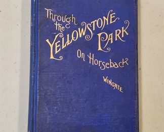 Large Yellowstone Park collection, including early books