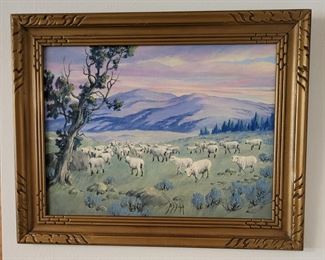 Marie Dorothy Dolph Wyoming painting.