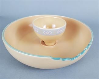 Treasure Craft Chips & Salsa Bowl