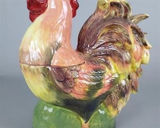 Susan Winget Rooster Cookie Jar