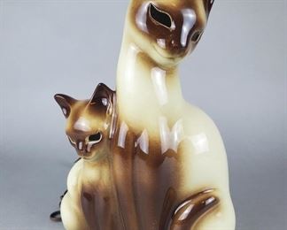 Howard Kron Siamese TV Lamp