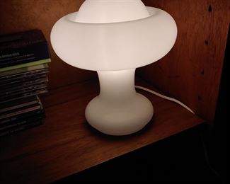 Murano mushroom lamp