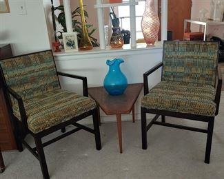 Ed Wormley by Dunbar arm chair , sold as pair.$2800.