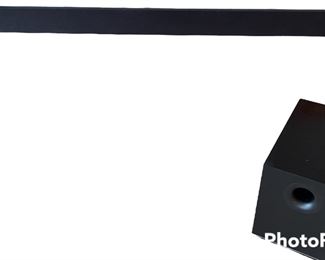 Vizio Soundbar, Subwoofer and 2 side speakers.  Sound Bar Set
Vizio model S5451w-C2 sound system