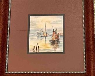 Signature possibly Crockman? Watercolor 