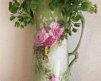 Vintage Made In Vabsburg Austria Pitcher Vase