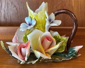 Franco’s Vicenza Italy Flower Pottery Decoration