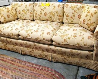 Beautiful Butterfly Sofa - A sofa for that perfect room! Sofa will be easy to move as it is in the extremely Clean Garage