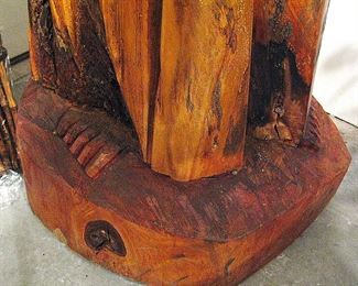 6ft Life Size St. Francis  Hand Carved Statue - Impressive!