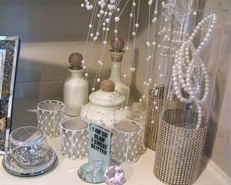 Gorgeous Sparkle Crystal and Glass Decoration Items