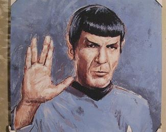 Star Trek Spock Canvas