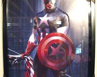 Marvel Framed Captain America