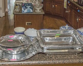 Serving trays and more.  Priced from:  $20.00 - $140.00