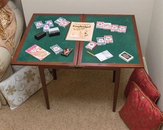  Bombay Swivel Card-game table  (30" h x 40"w x 30"d)  $88.00