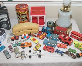 Matchbox, Hot Wheels, Tootsie toys and more.  Priced from:  $6.00 -$38.00