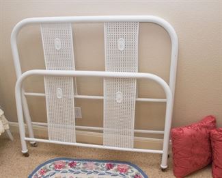 Antique Chatelet Full size metal head and footboard:  $280.00 (as is)