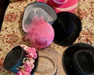 Hat collection:  $16.00 - $48.00