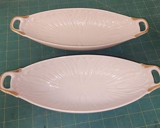 OS9021 Ivory Lenox Corn Pattern Vegetable Candy Bowl w Handles Gold Trim https://www.ebay.com/str/agesagoestatesales