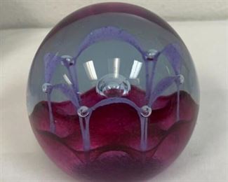 RC6209 Caithness Glass Paperweight Maydance Design Pink Decorative Ornament https://www.ebay.com/str/agesagoestatesales